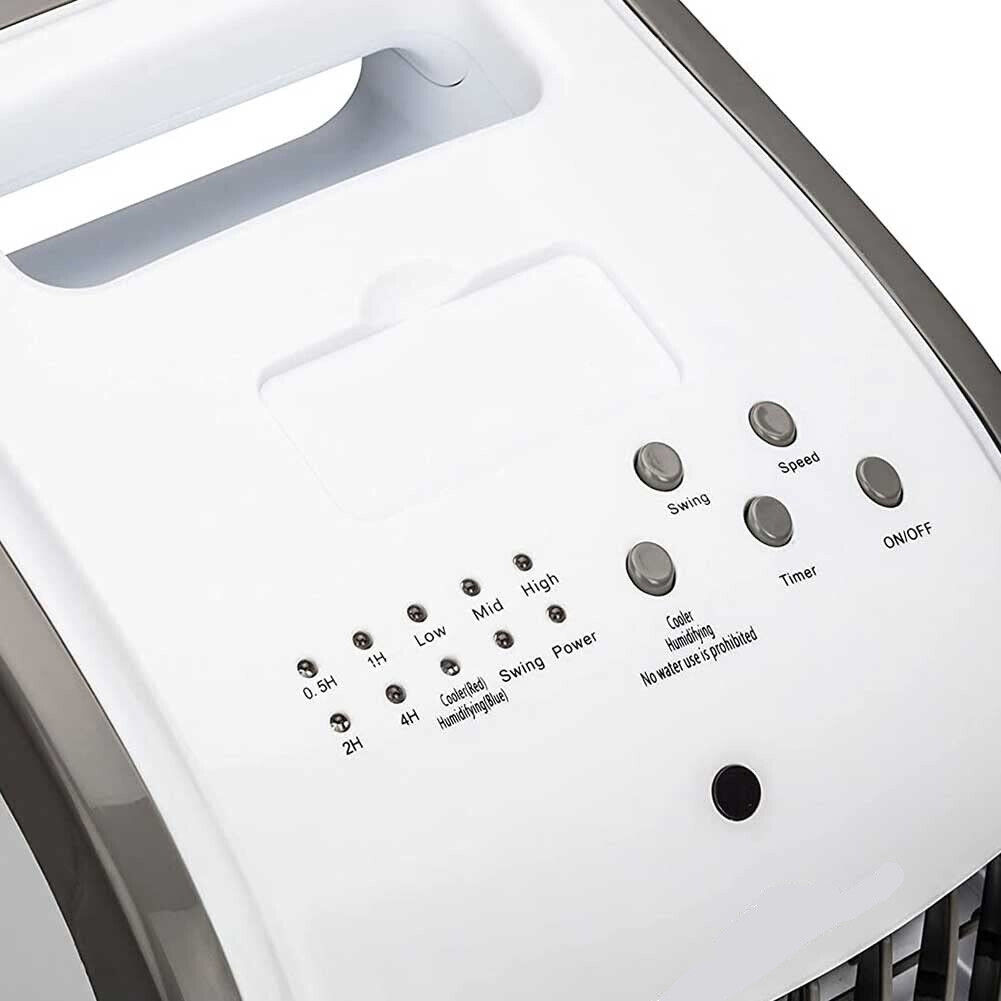 Raffrescatore Ventilatore ed Umidificatore Evaporativo 3in1 Purificatore Aria WINTEM - immagine 4