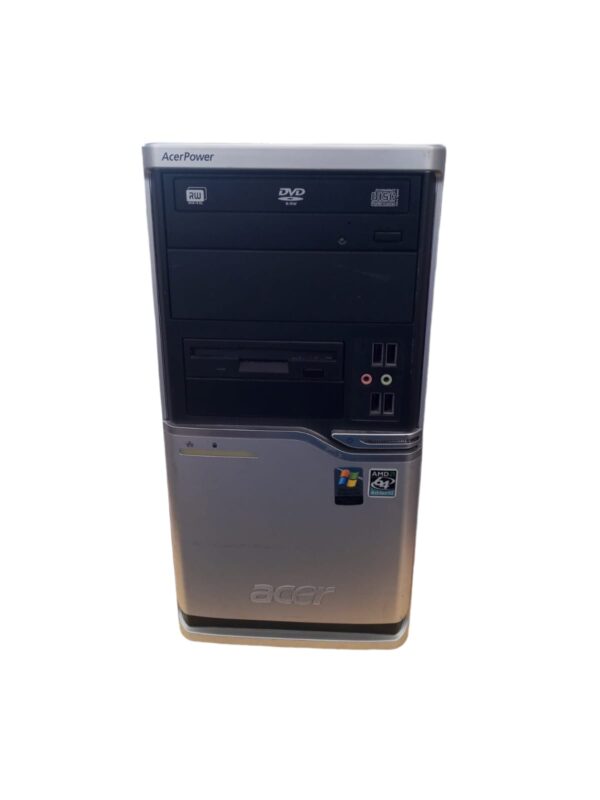 Acer AcerPower M8 Power M8 AMD Athlon 64 X2 2.6GHz Win 10 RICONDIZIONATO IN BUONE CONDIZIONI