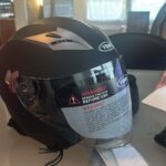 Casco Jet Moto Aperto pari al nuovo mai usato  Scooter - YEMA YM-627 Caschi Motorino Vintage ECE Omologato Donna Uomo con Doppia Visiera Parasole, Nero opaco XL