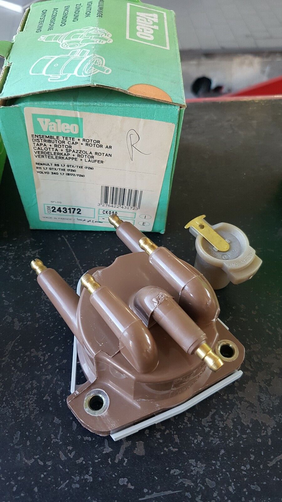 243172 CALOTTA SPINTEROGENO RENAULT R9 11 Volvo 340-360 1.7 Valeo 243172 OEM 7700718086