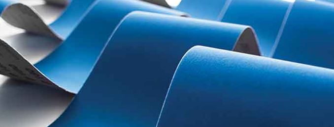 3M Carta vetrata blu P100 115X3MT Stucchi Fondi e vernici