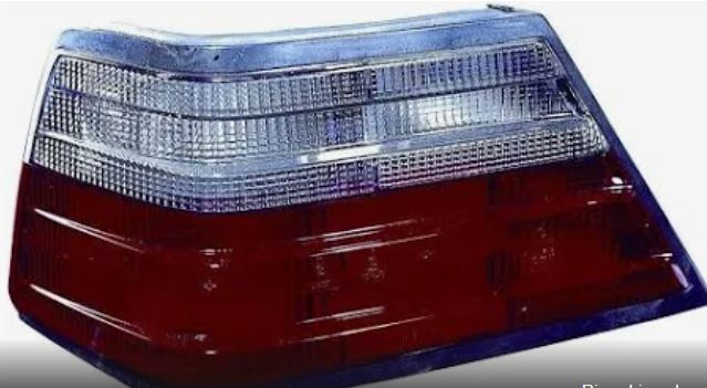 Lente posteriore grigio rosso sx per Mercedes 200 W124 7199351996