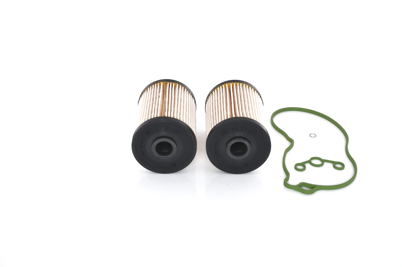 Bosch N1718, Filtro Diesel 1 457 431 718 OE 7L6 127 434 — VW