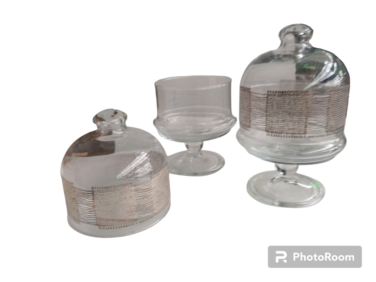 mini patiserrie filet silver linea egizia filo d'oro