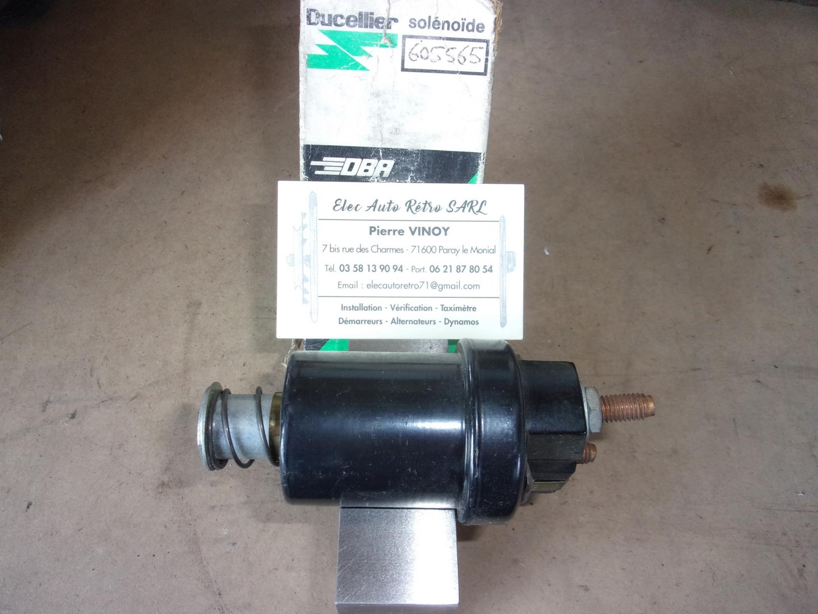 SOLENOIDE 12V DUCELLIER 605565