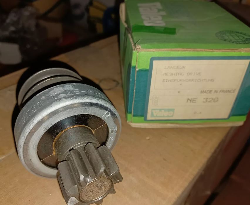 Pignone motorino avviamento Valeo NE320 auto d'epoca Nuovo