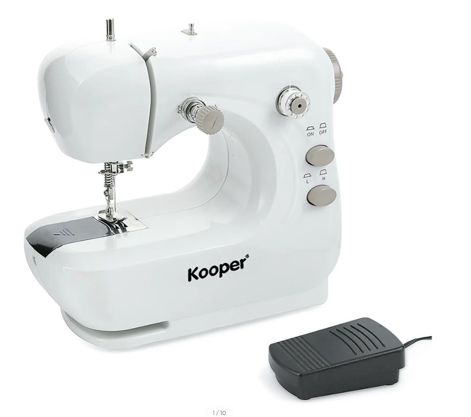 Kooper Matilda mini macchina da cuciere 220v o batteria