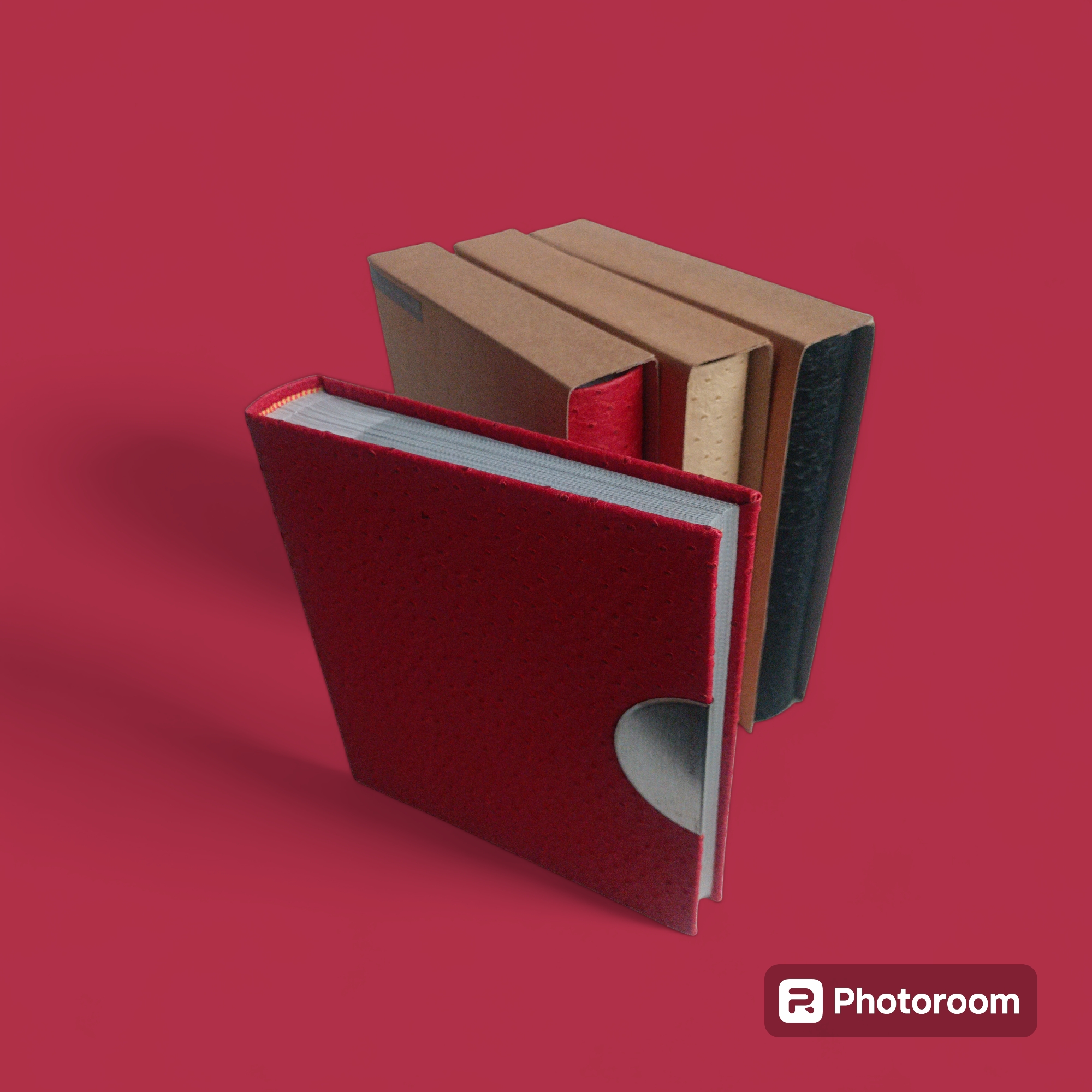 raccoglitore mascagni album 100 foto 13x18 classic rosso o nero o beige