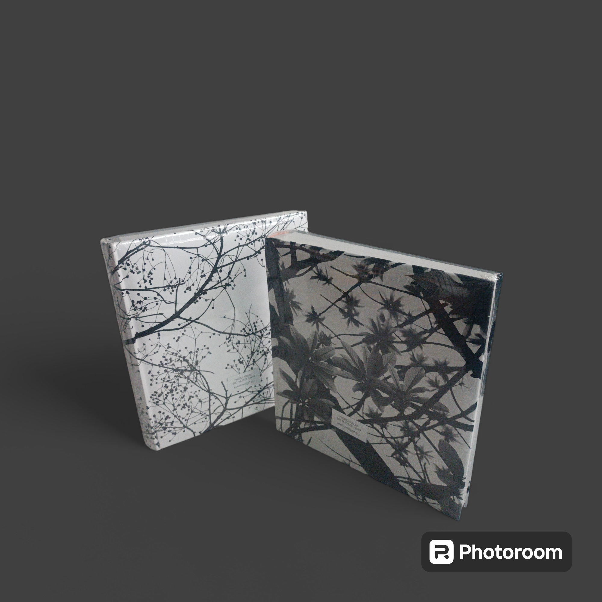 raccoglitore mascagni album 200 foto 13x18 bianco alberi due motivi