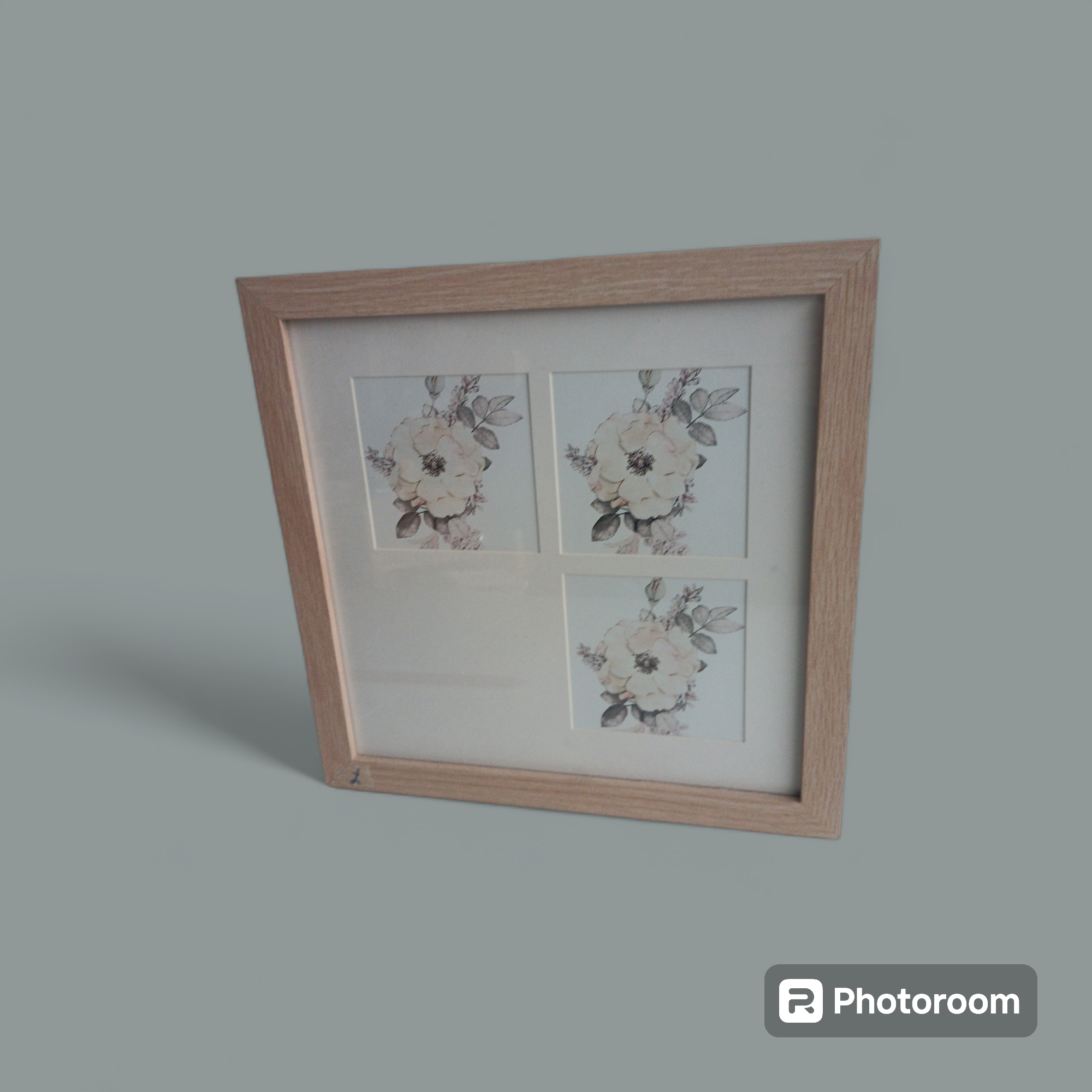 cornice quadro mascagni legno chiaro 29x29cm