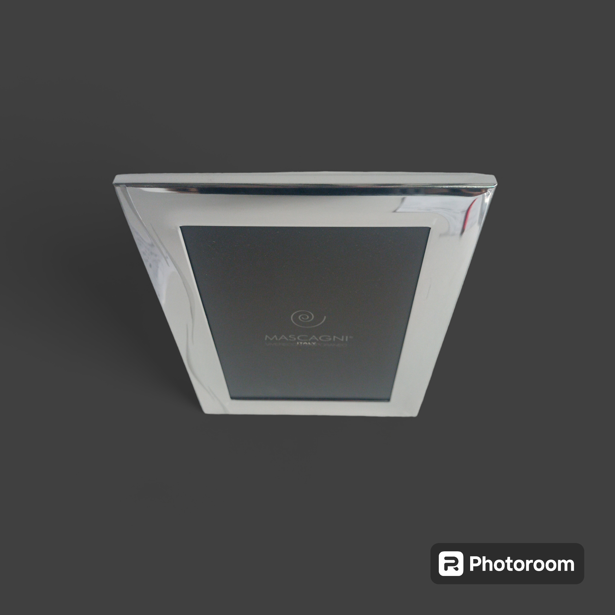 cornice quadro mascagni acciaio riflesso 21.5x16.5