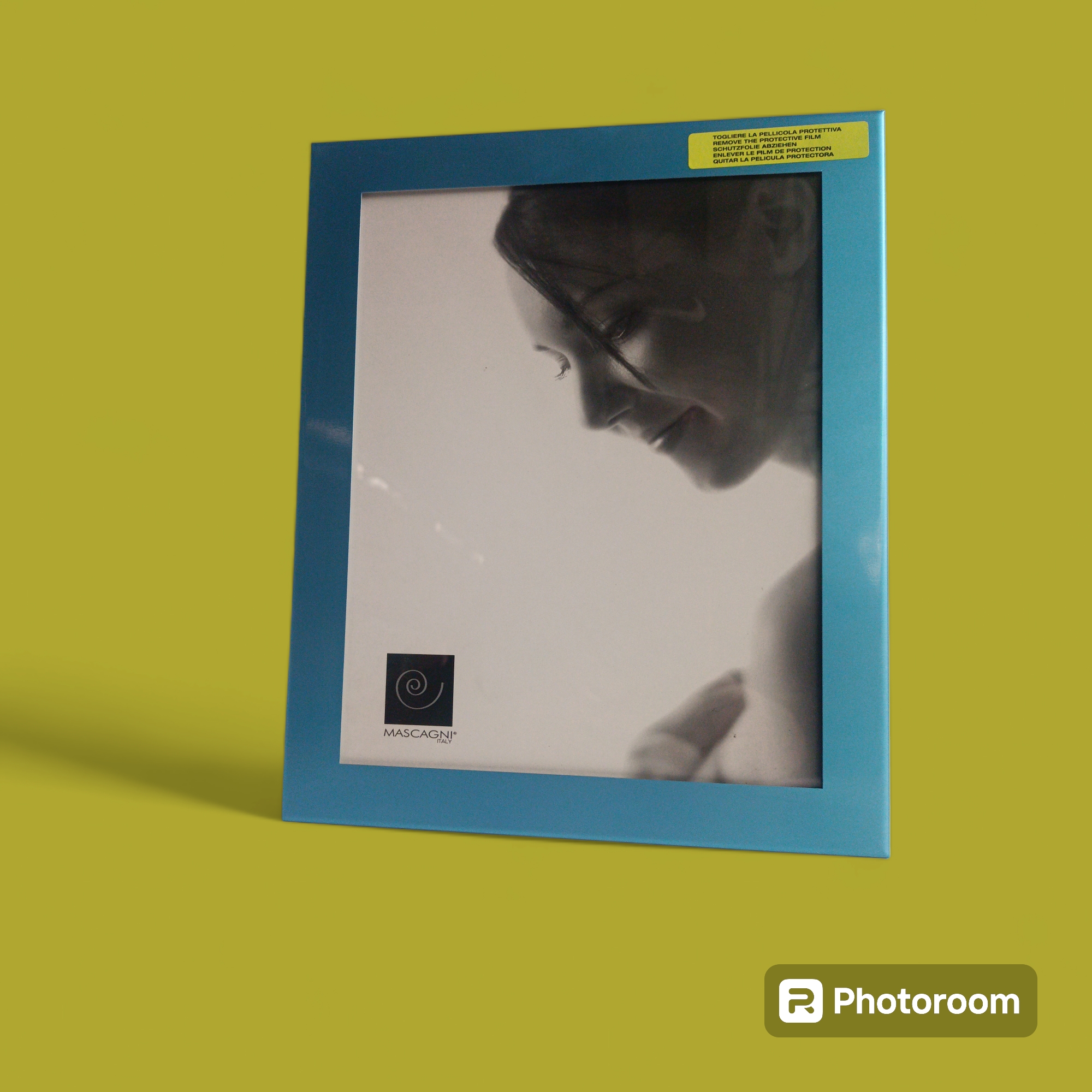 cornice quadro mascagni azzurra 29x24cm