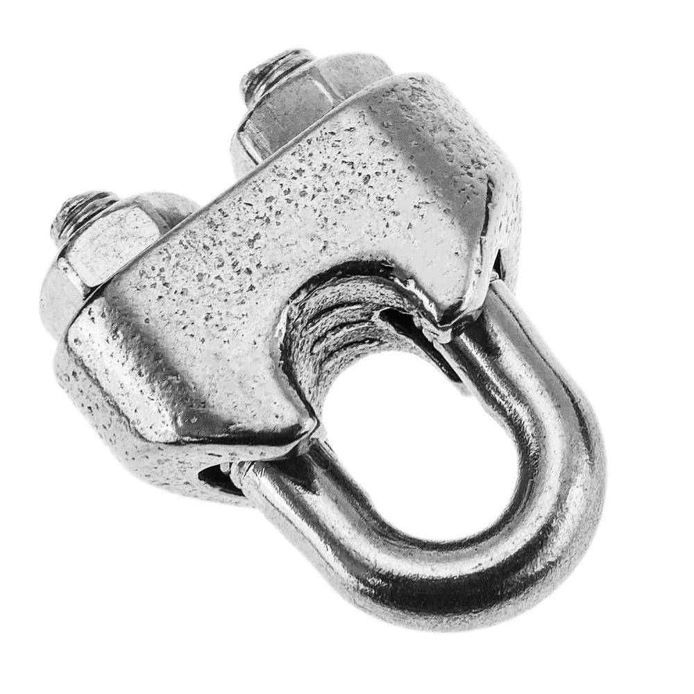 Fermacavo 3mm in acciaio zincato