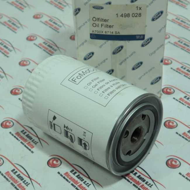 FILTRO OLIO FORD COD. 1498028 MOTORCRAFT GALAXY TD