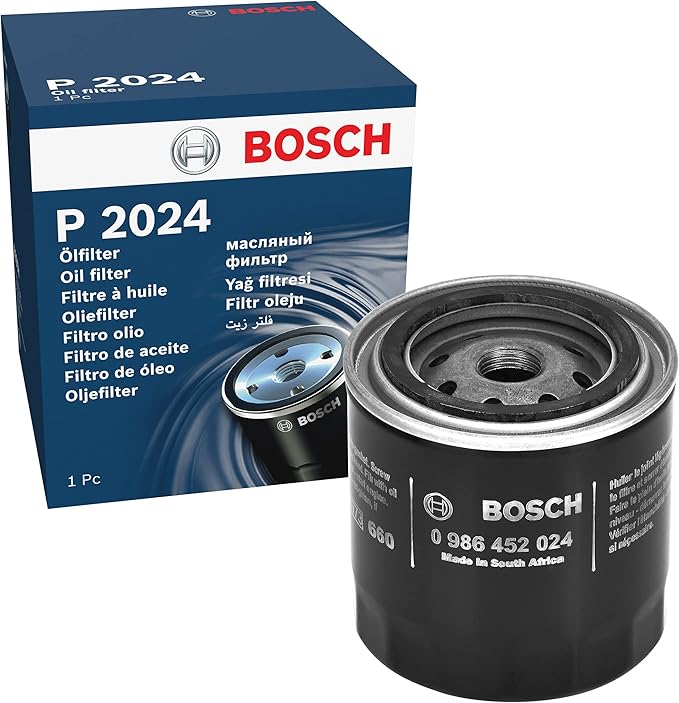 0 986 452 024 Bosch P2024, Filtro Olio OE 15208W1120 — NISSAN