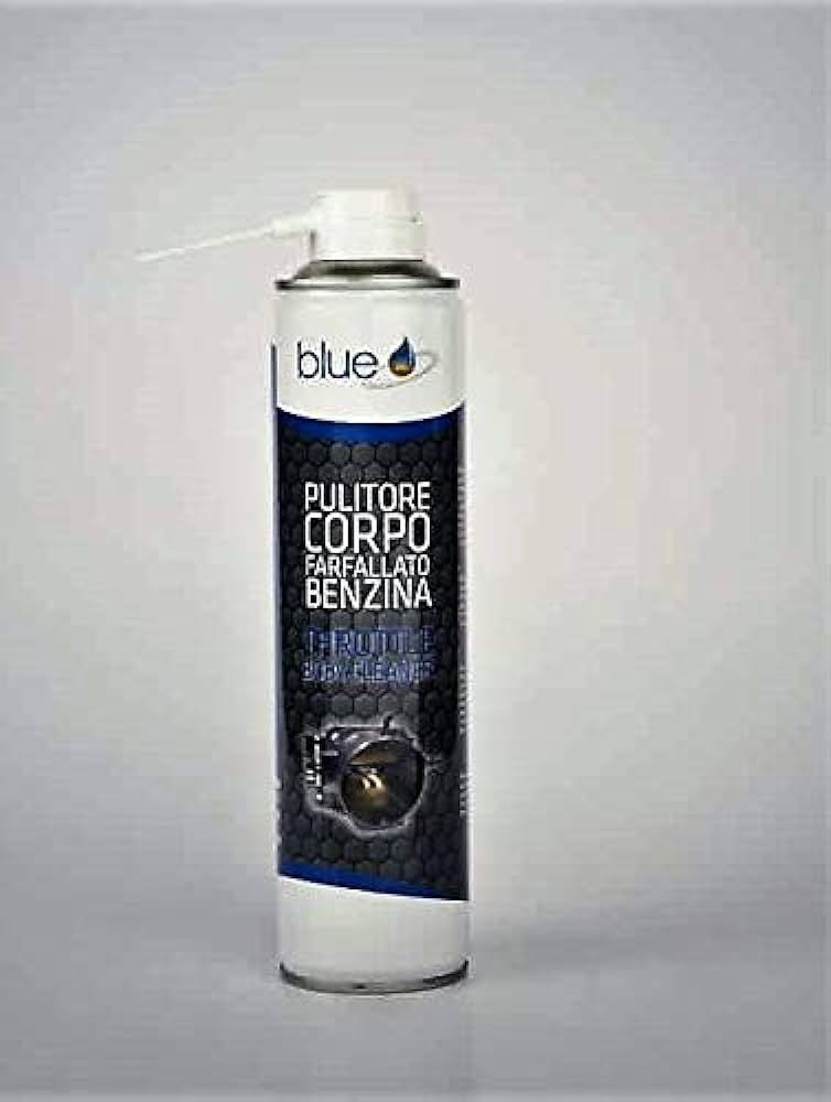 PULITORE CORPO FARFALLATO BENZINA THROTTLE BODY CLEANER ADDITIVO BLUE 400ML