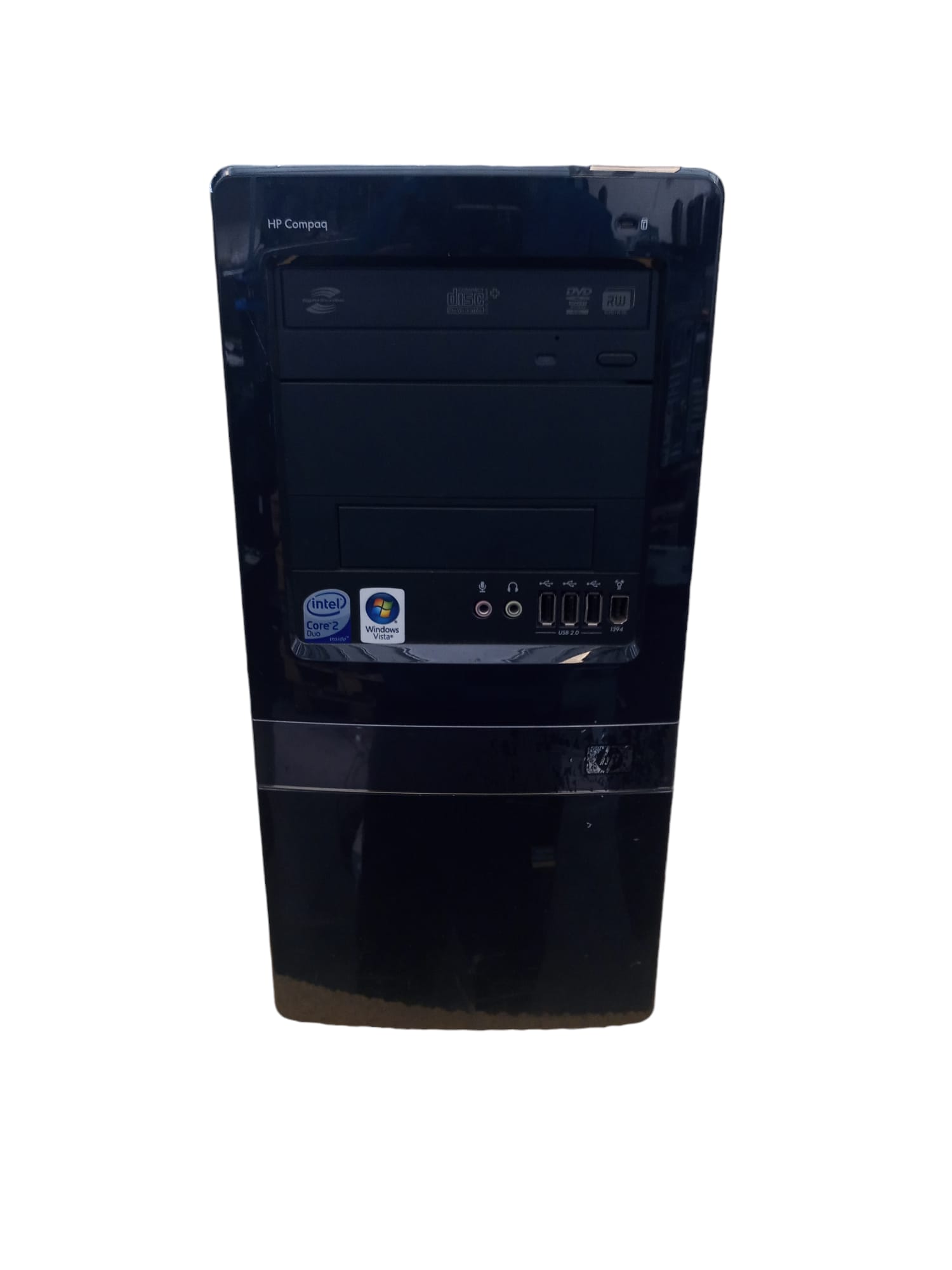 hp COMPAQ core duo e7400 4gb ddr3 HARD DISK 128GB WINDOWS10 RICONDIZIONATO IN BUONA CONDIZIONI (il prodotto potrebbe presentare dei graffi o piccoli segi d'usura)