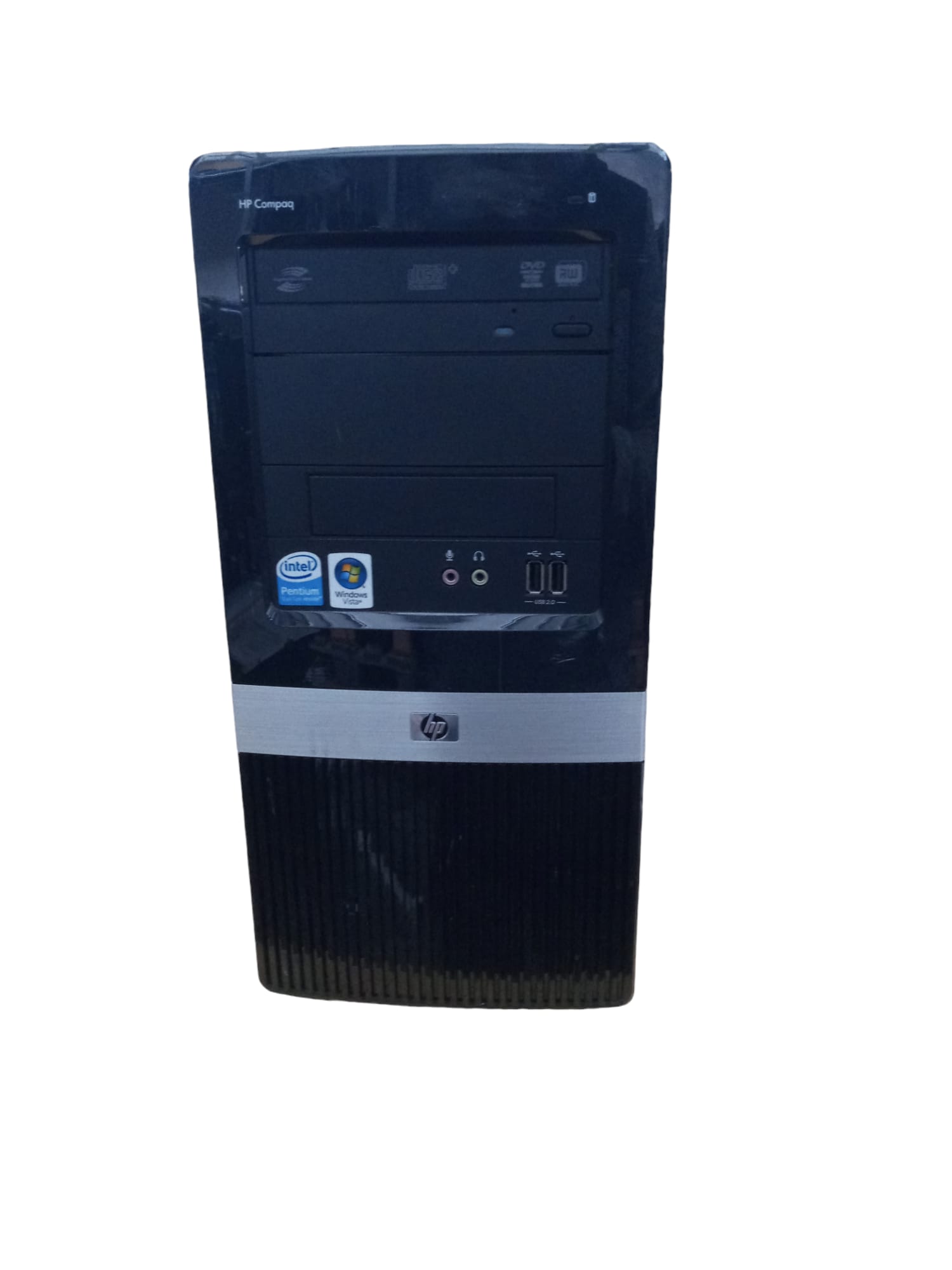 HP Compaq dx2400 Microtower PC Intel® Pentium®dualcore E5200 4GB DDR2-SDRAM 128 GB Intel® Windows 10
