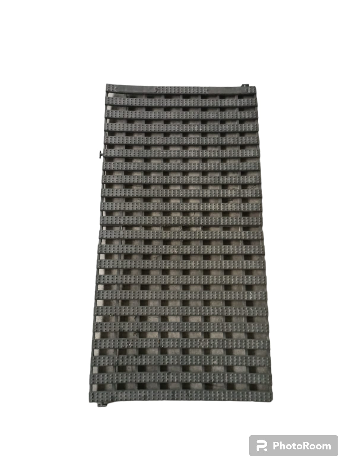 tappeti in gomma dura forata 113x57,5 neri per docce