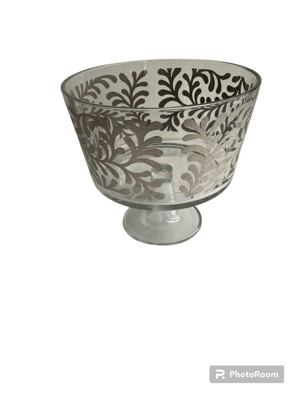 portafrutta alzata trifle dulcamara argento