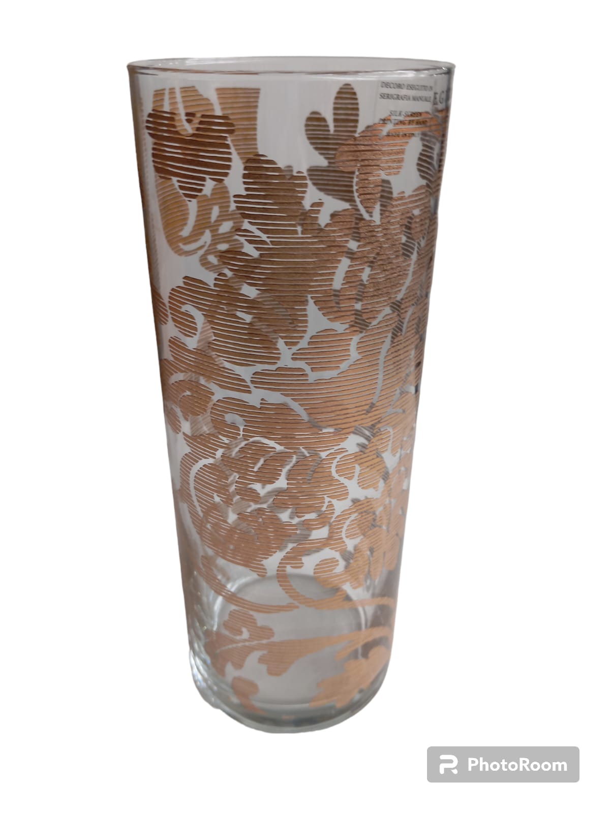 vaso h23 tissage oro linea egizia filo d'oro