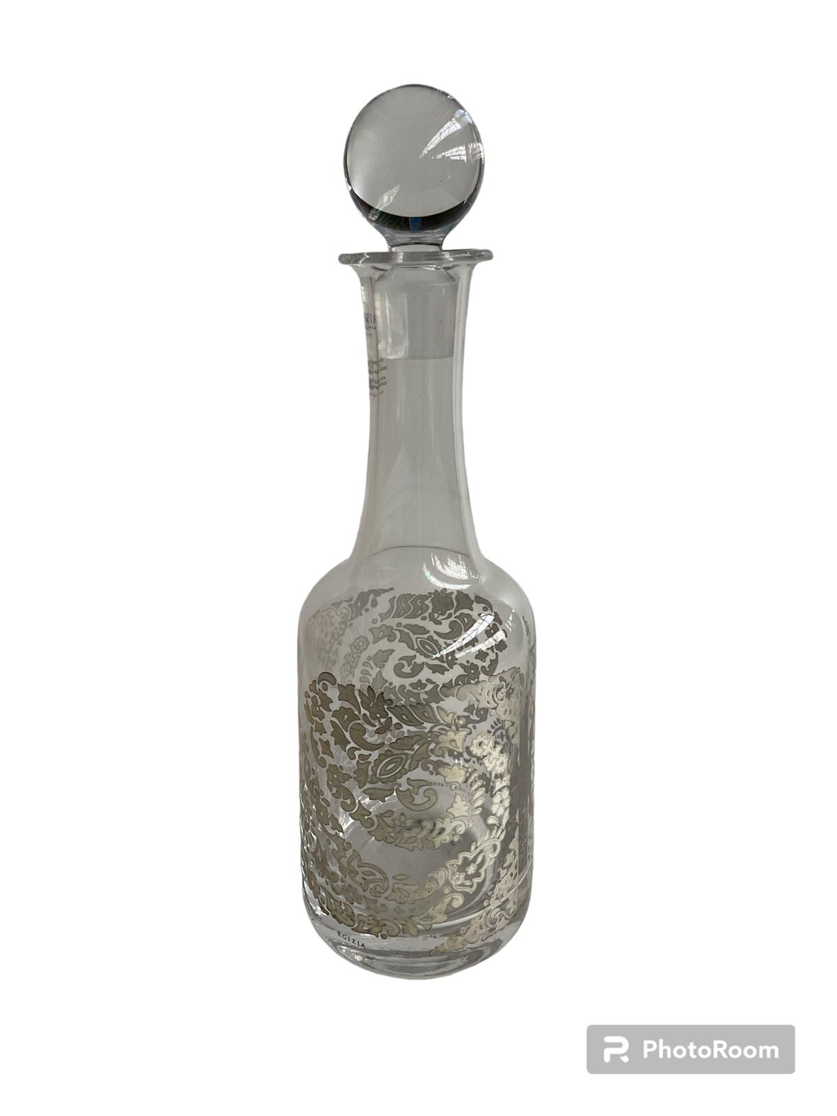 bottiglia minerva a. berrus linea egizia filo d'oro