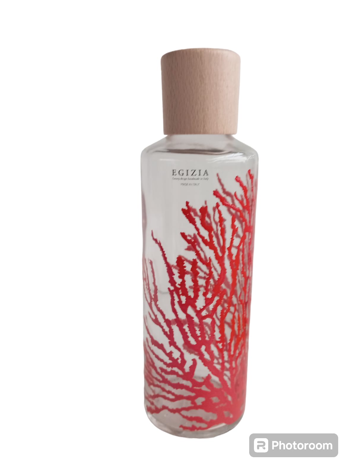 diffusore ke 50 noonu rosso senza fragranza d6.5 h23cm linea egizia filo d'oro