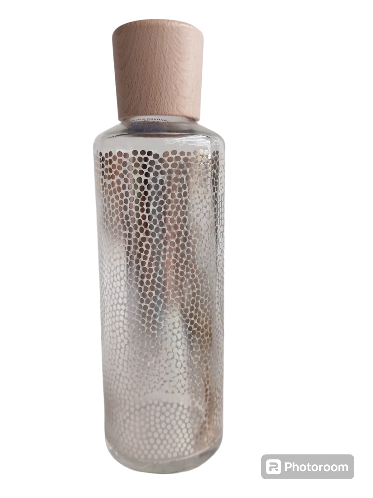 diffusore ke 50 dottino argento senza fragranza d6.5 h23cm linea egizia filo d'oro