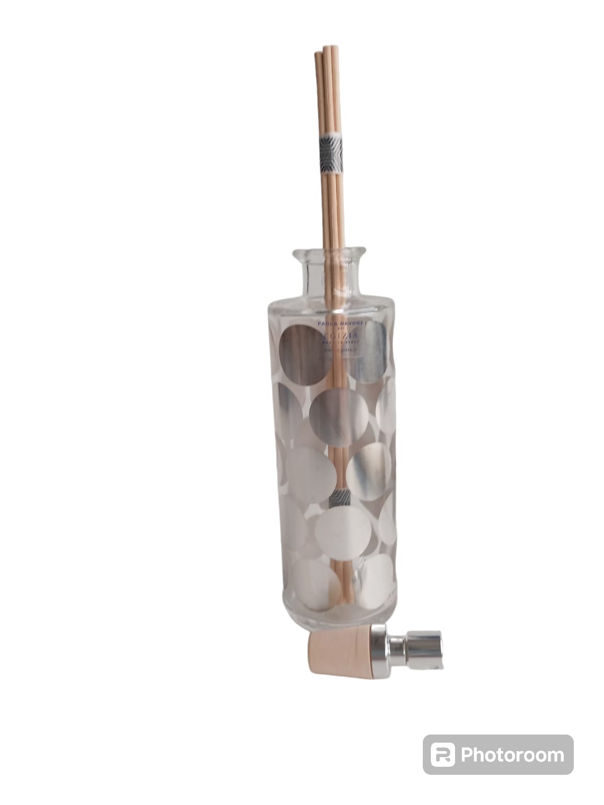 diffusore 250ml punto argento senza fragranza linea egizia filo d'oro