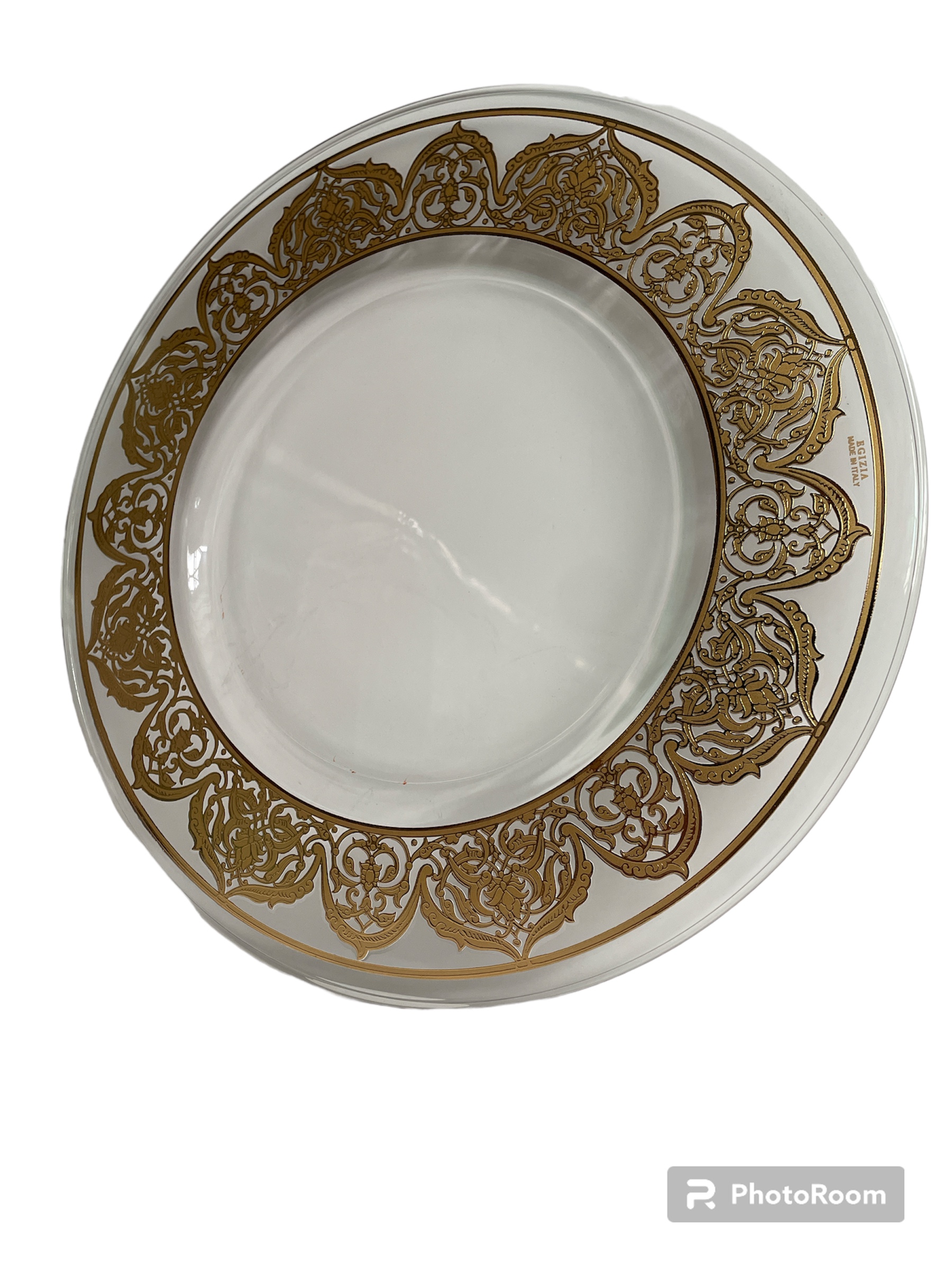 piatto portadolci trame argento d32 linea egizia