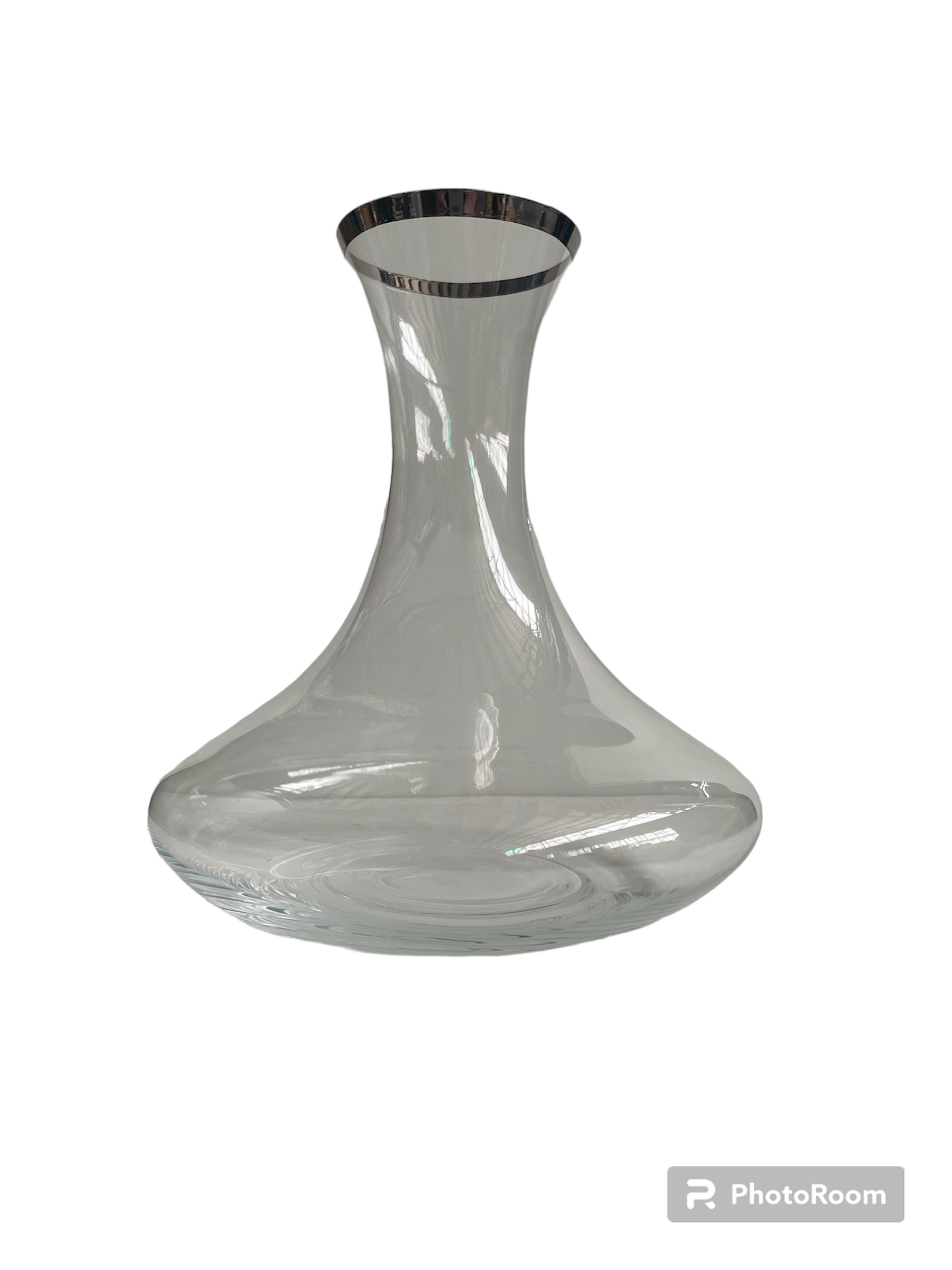 decanter 1.5 l h24cm linea silver linea egizia