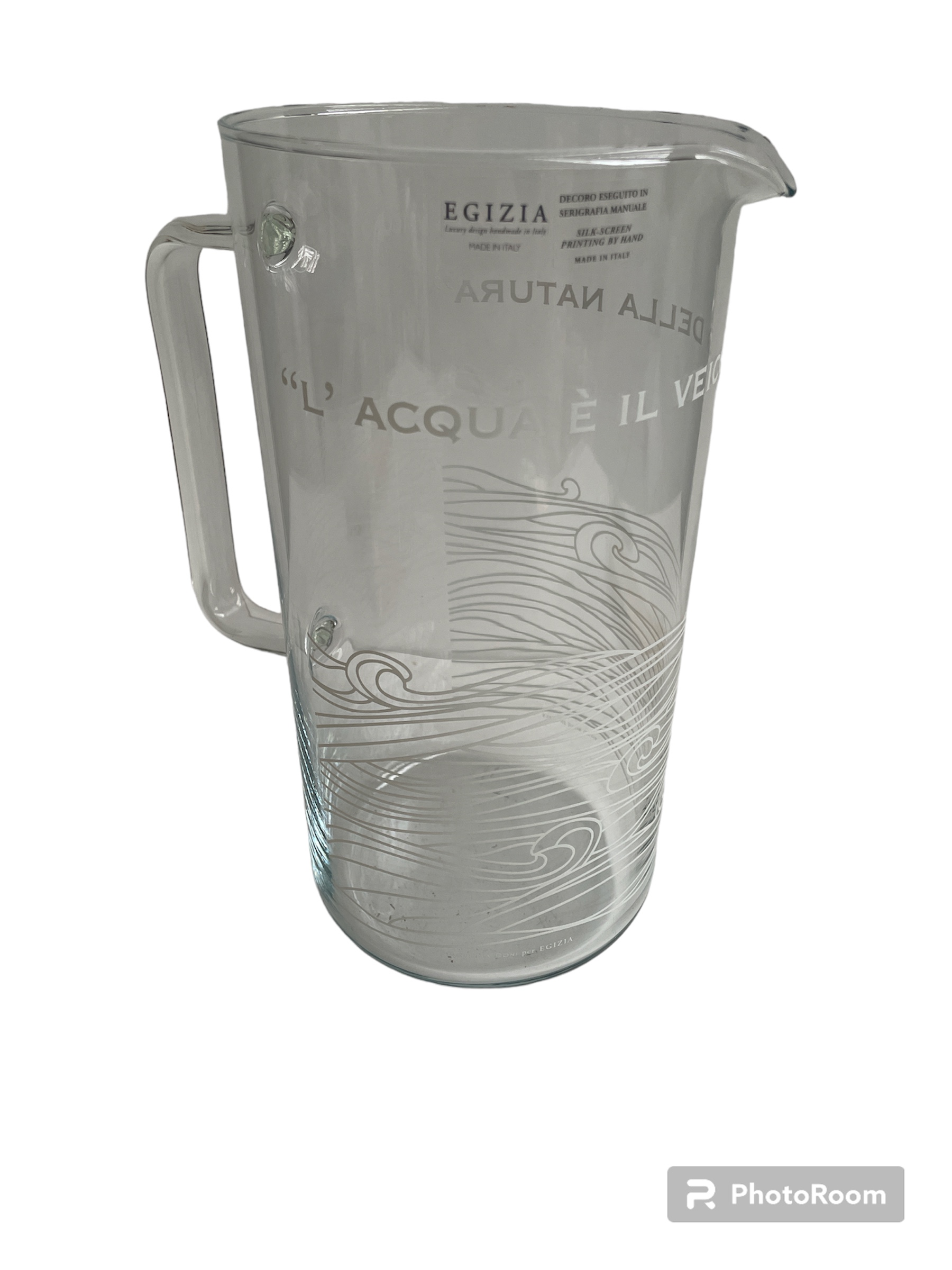 portacqua misurino brocca mek 2lt maremosso linea egizia