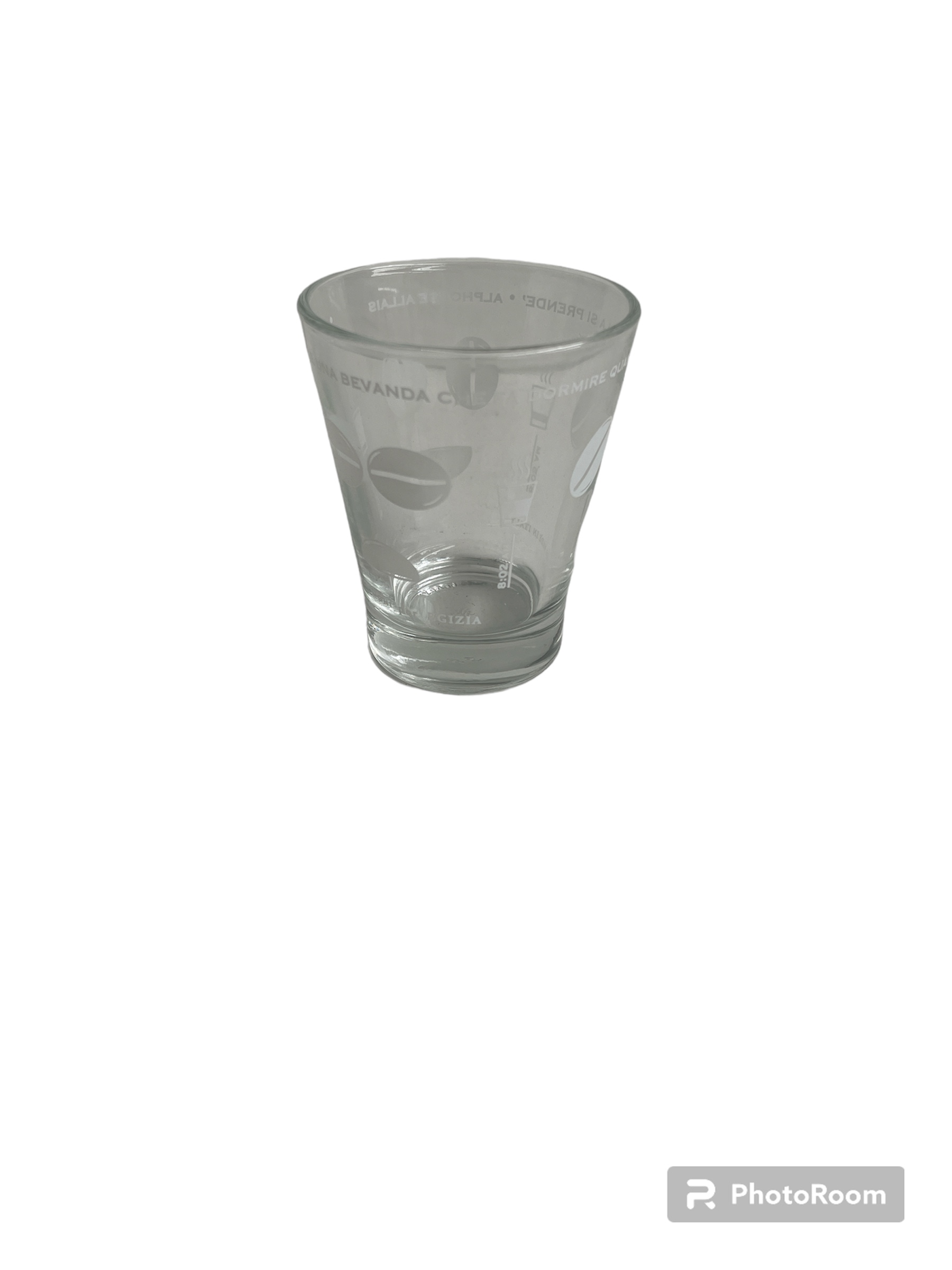 bicchieri caffe box 6 pz bicchierino chicco caffe bianco d5.5 h6.5cm linea egizia