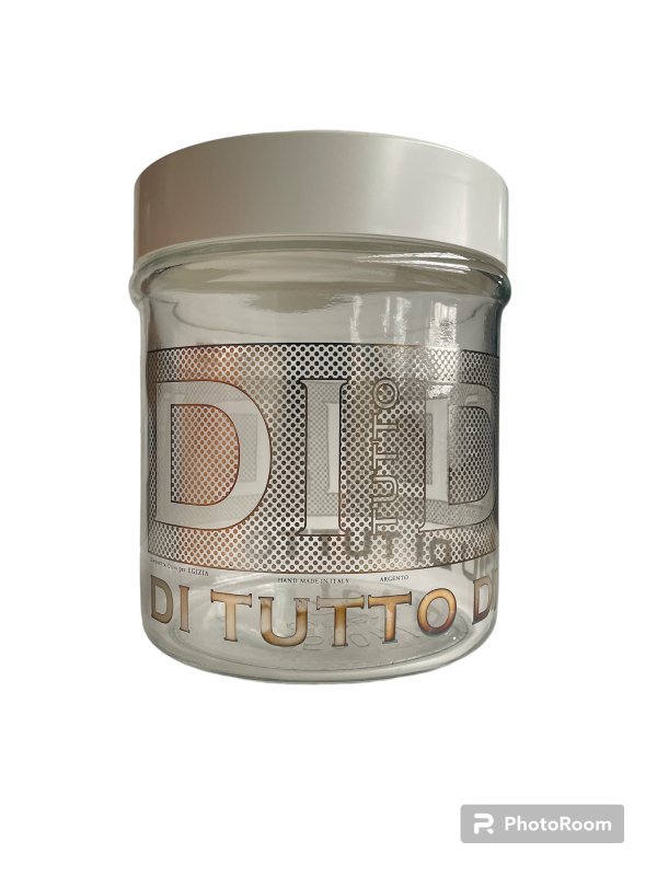 barattolo xl 3.5lt dituttodipiu c/tappo bianco linea egizia