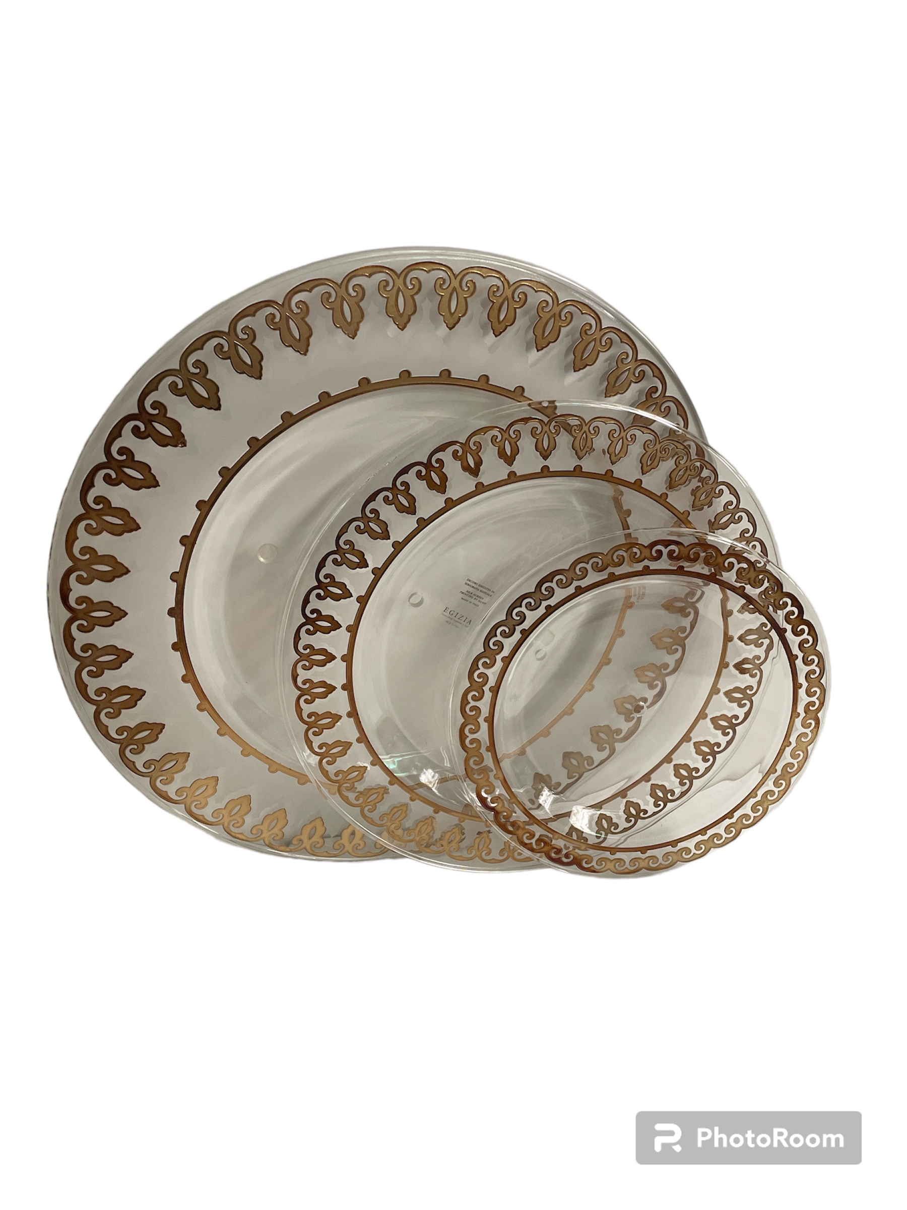 etagere 3 levels porta dolci rosone senza supporti d35 d28 e22 linea egizia