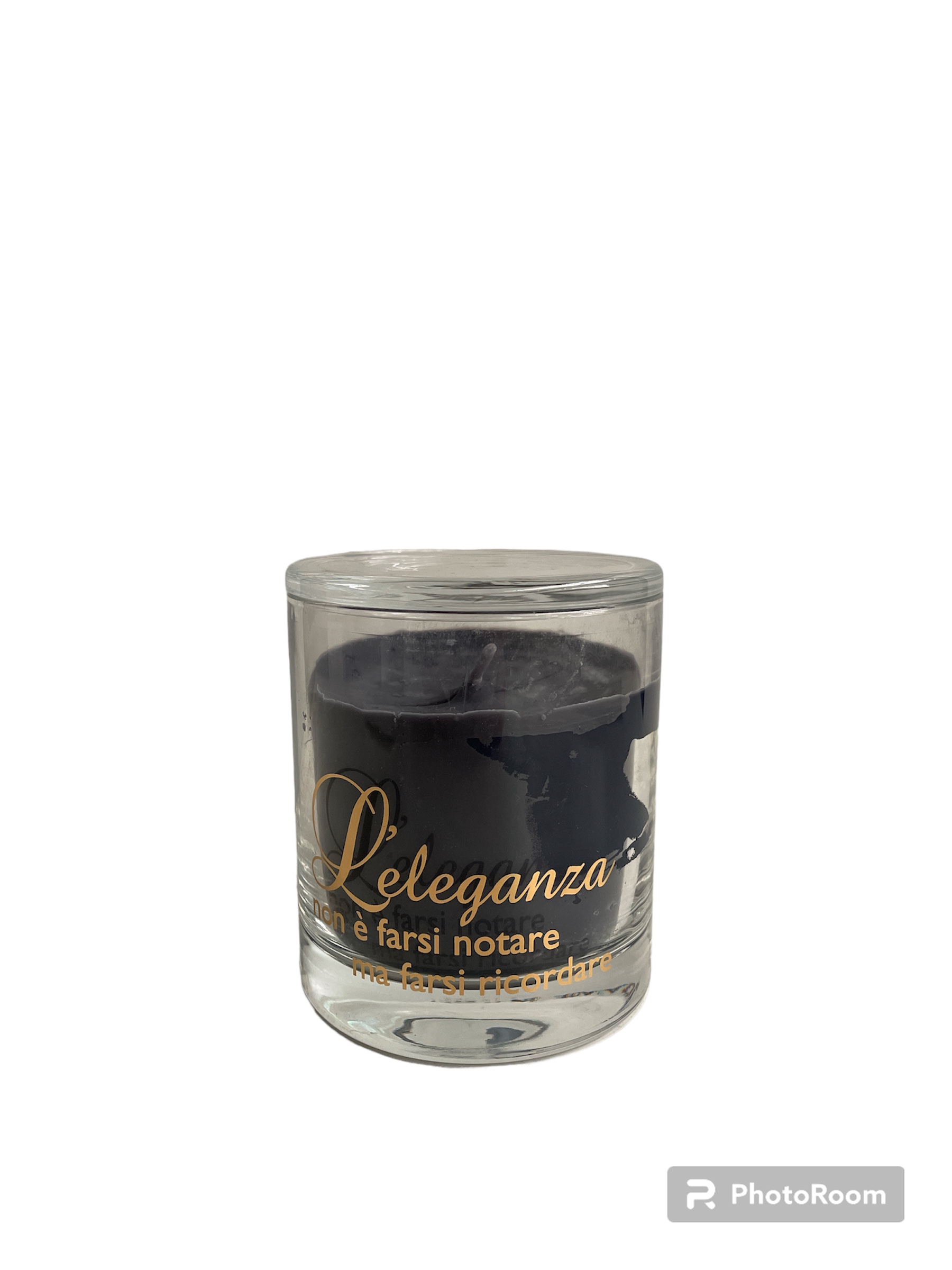 candela bougie eleganza piccola d9 h10.5cm linea egizia