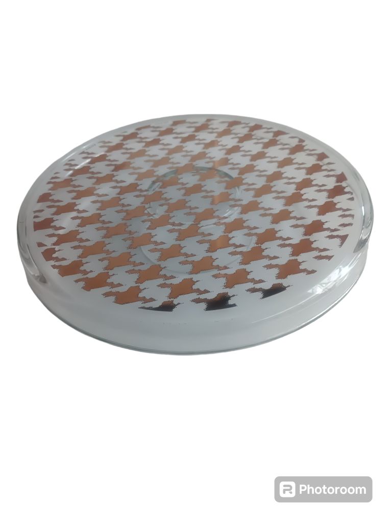 piatto porta torta pier de poule d32 linea egizia