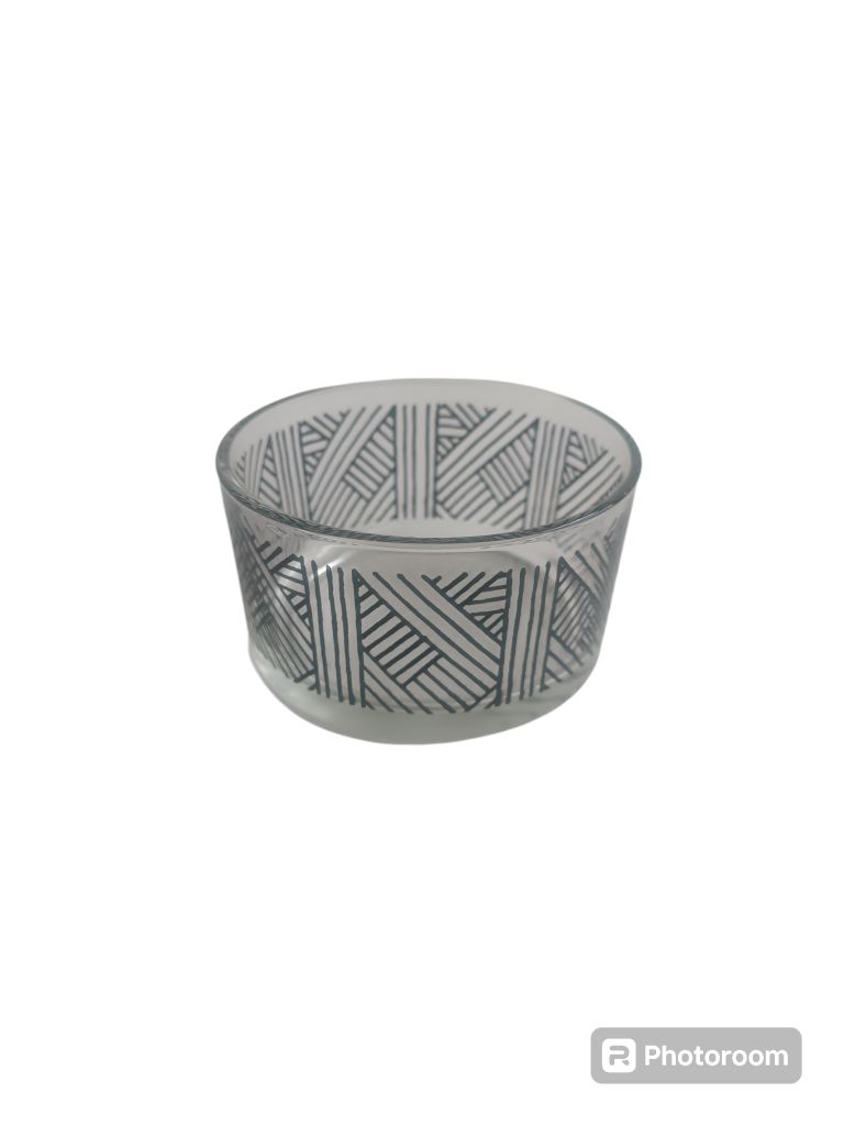 coppetta gelato macedonia linea nera d9 h5cm linea egizia