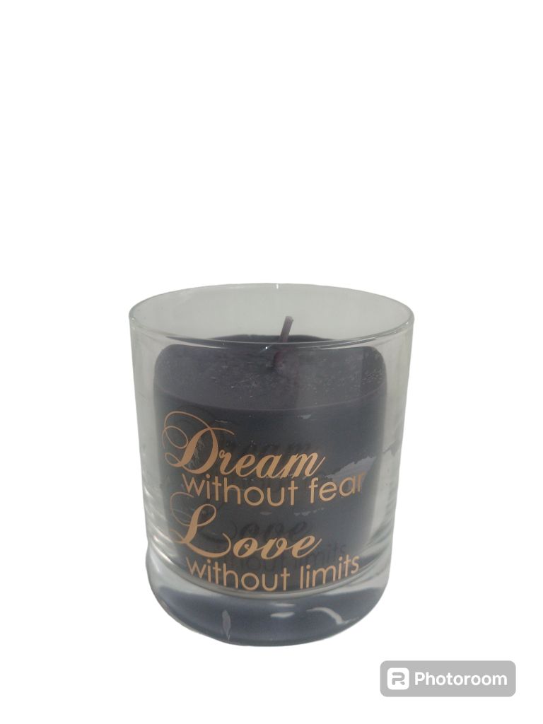 candela bouge dream & love patchouli d8.5 h9cm linea egizia