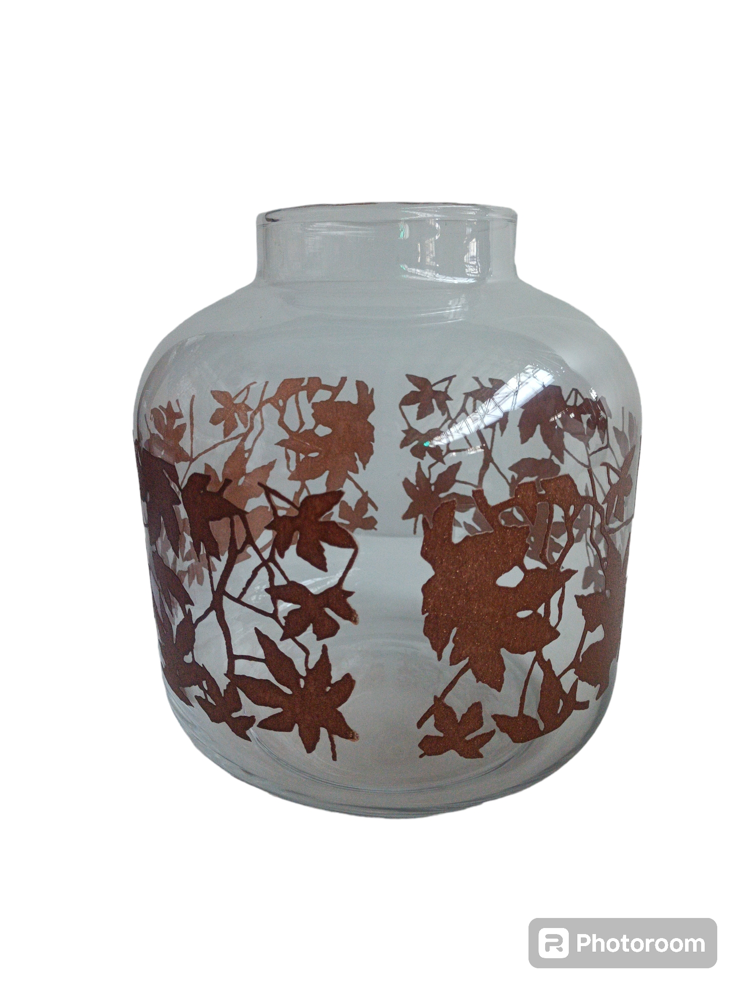 lanterna piccola kaede foglie bronzo d18 h21cm linea egizia