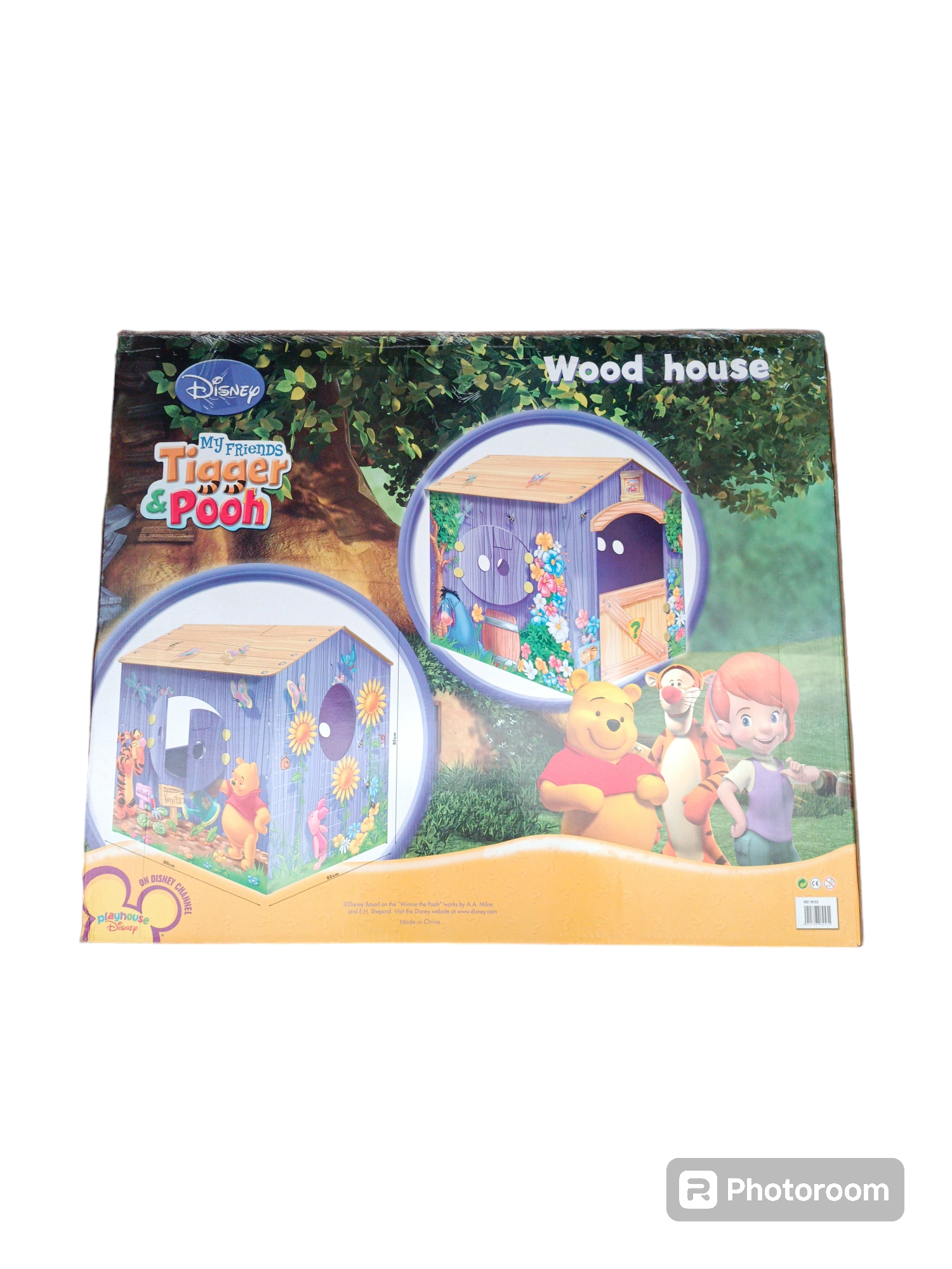 DISNEY WOOD HOUSE my friends tigger & pooh casetta bambini 90x82 h92cm