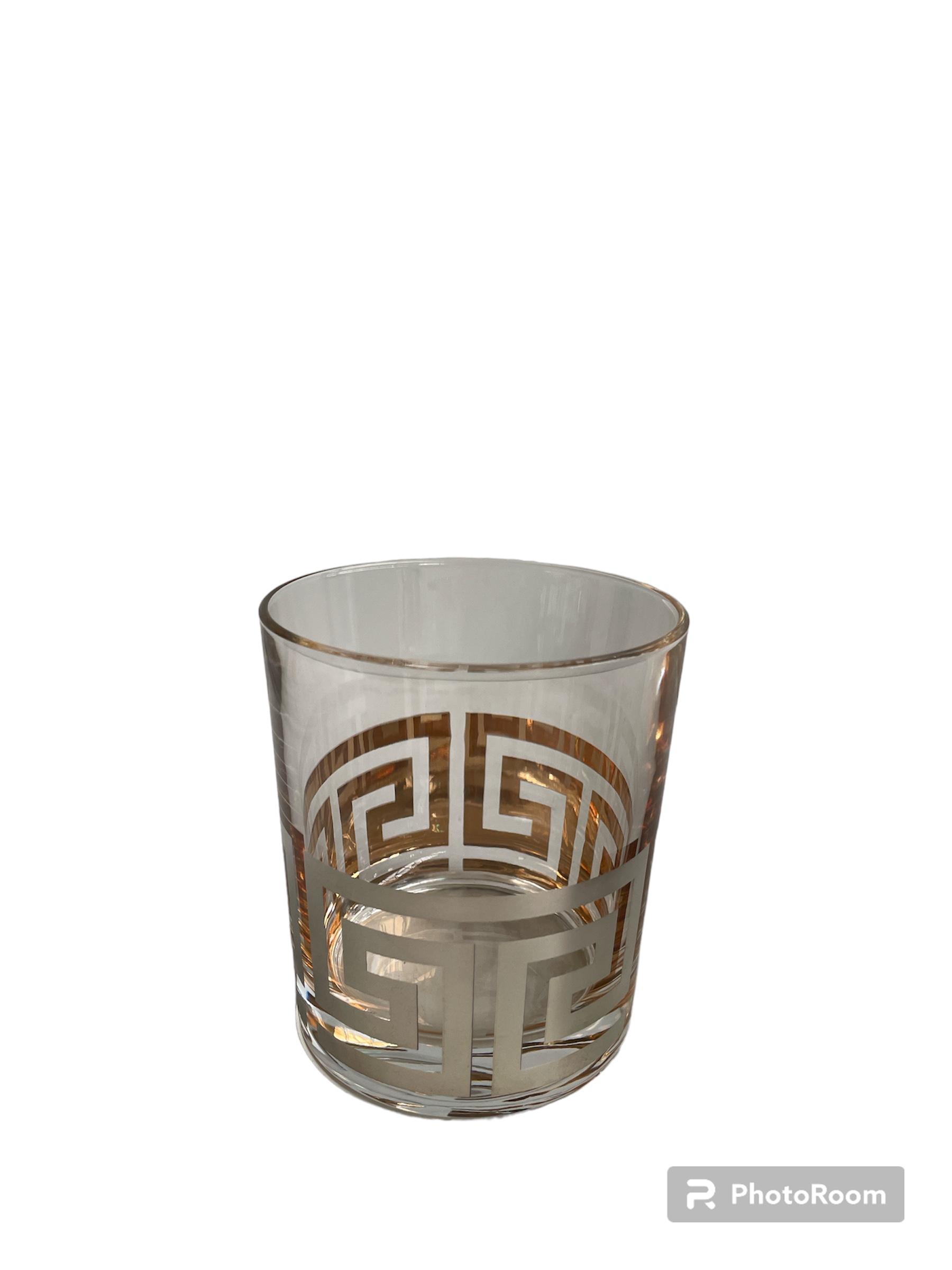 bicchieri box 2pz meandro luxury d8 h9cm linea egizia