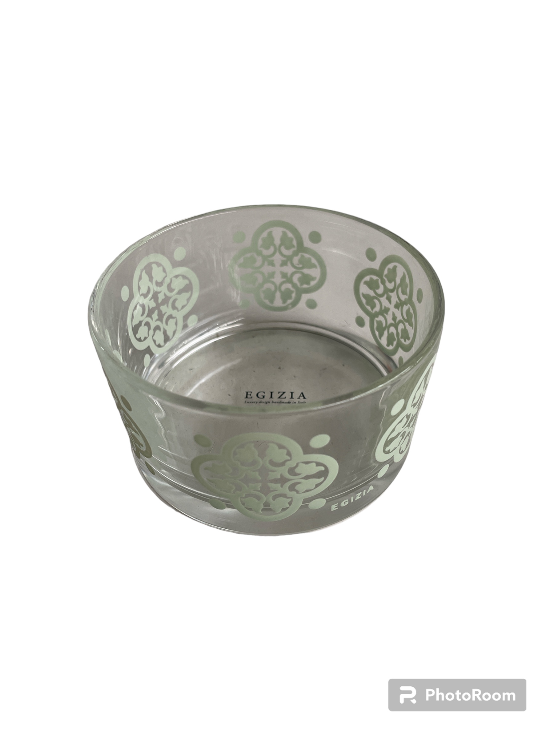 coppetta gelato macarons verde d8.5 h5cm linea egizia