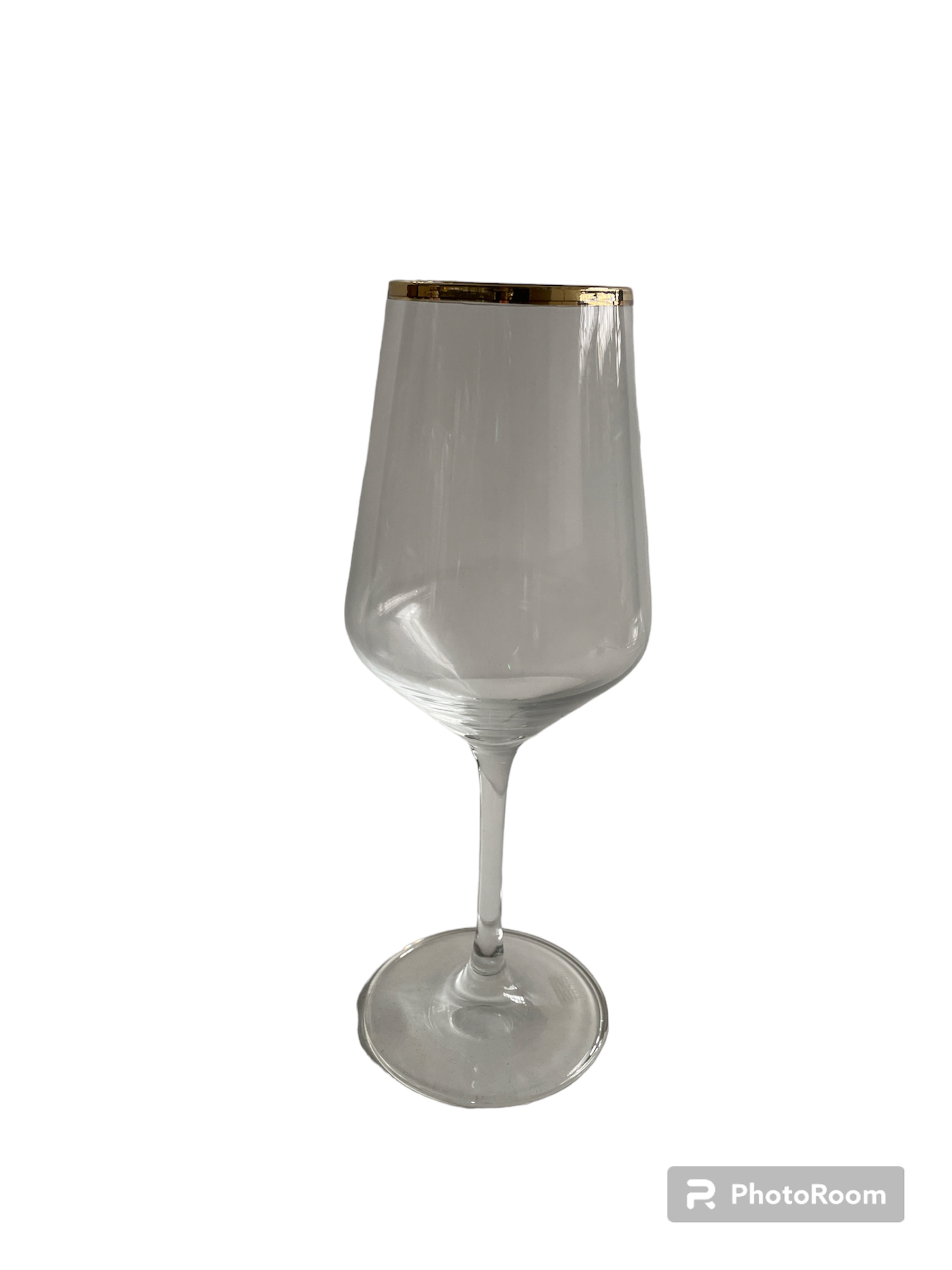 bicchieri box 6pz calici vino rosso d linea egizia filo d'oro