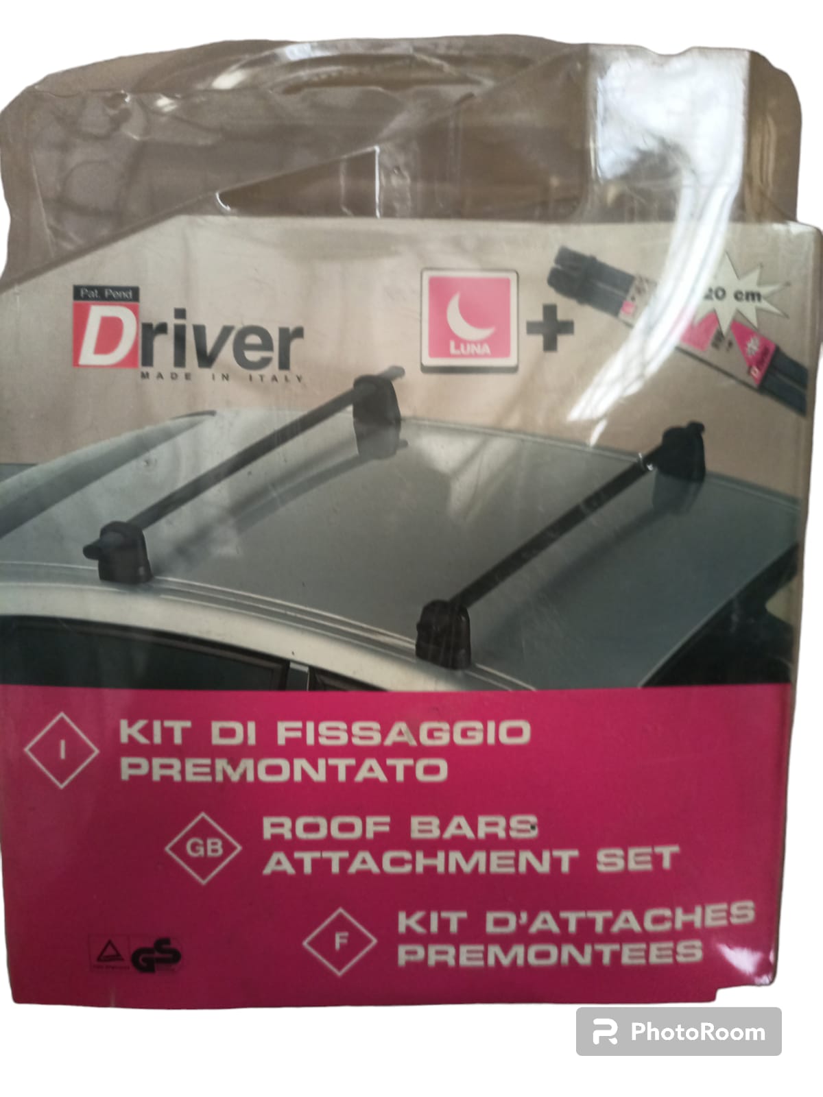 Kit fissaggio premontato PER barre CITROEN C4 BERLINE E COUPE (senza barre)