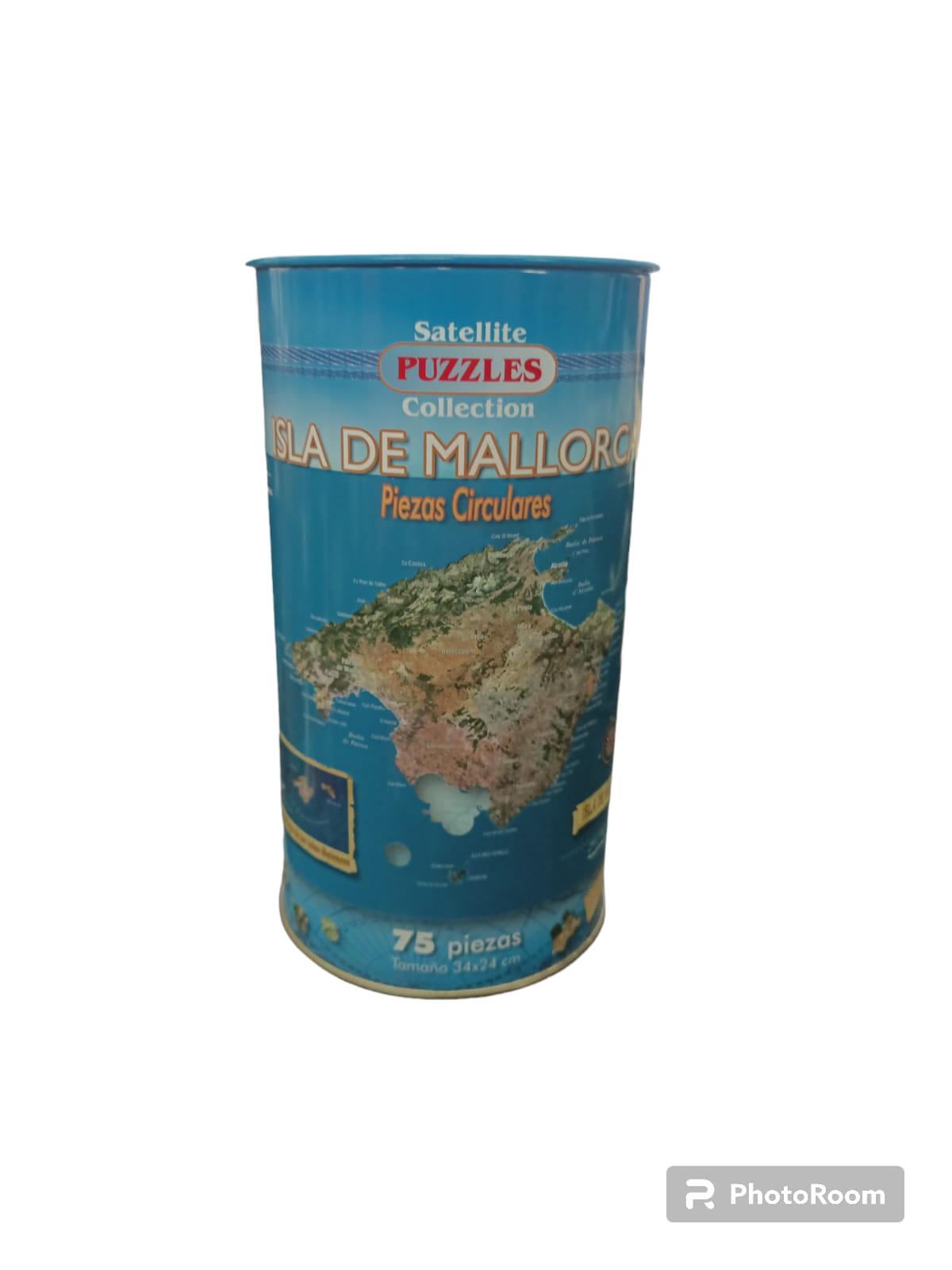 Puzzle salvadanaio Mallorca cartina geografica 75pz 24x34cm