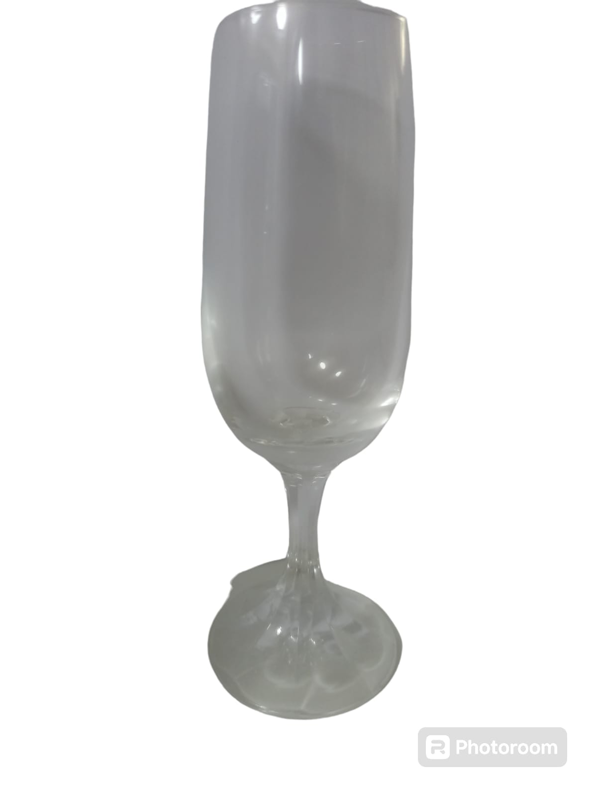 Bicchiere flut modello britannia gambo ottagono set 6pz