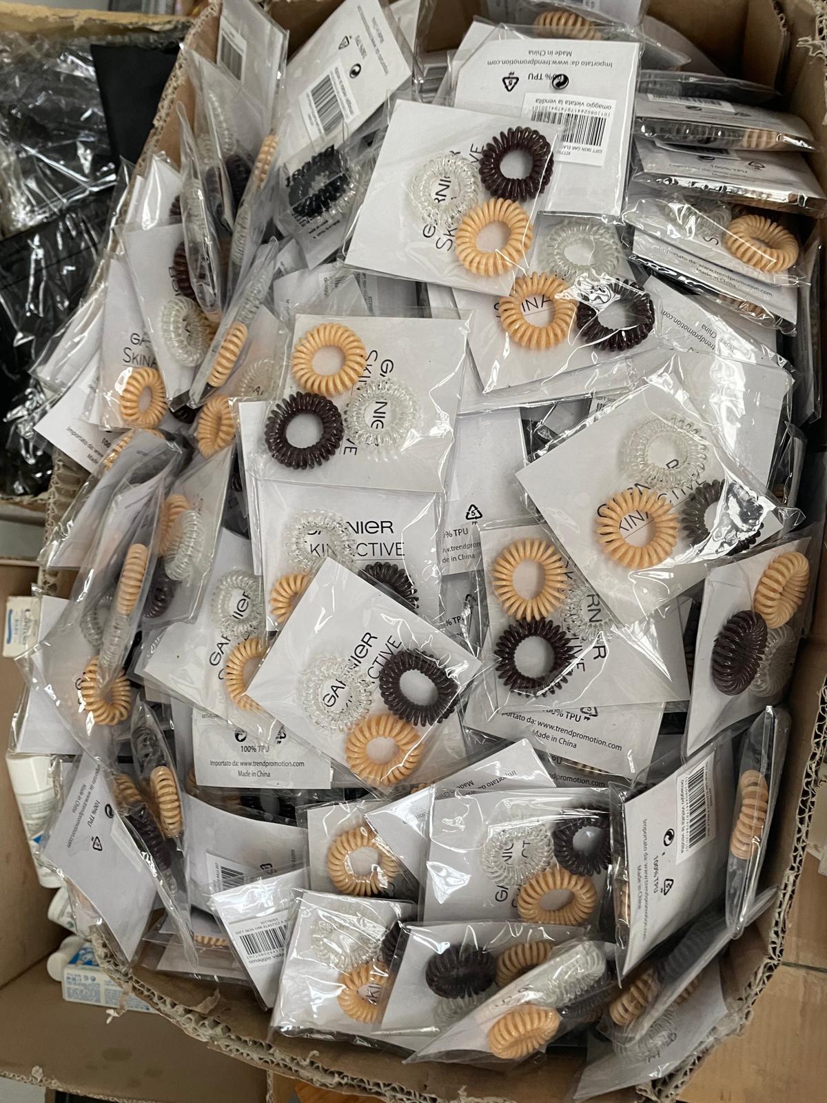 ELASTICI A MOLLA PER CAPELLI da 2pz (numero pezzi indicativo)