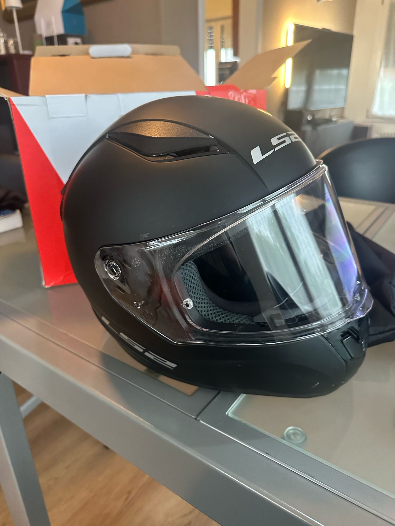 LS2, Casco Moto  pari al nuovo mai usato Integrale RAPID II SOLID Gloss Black