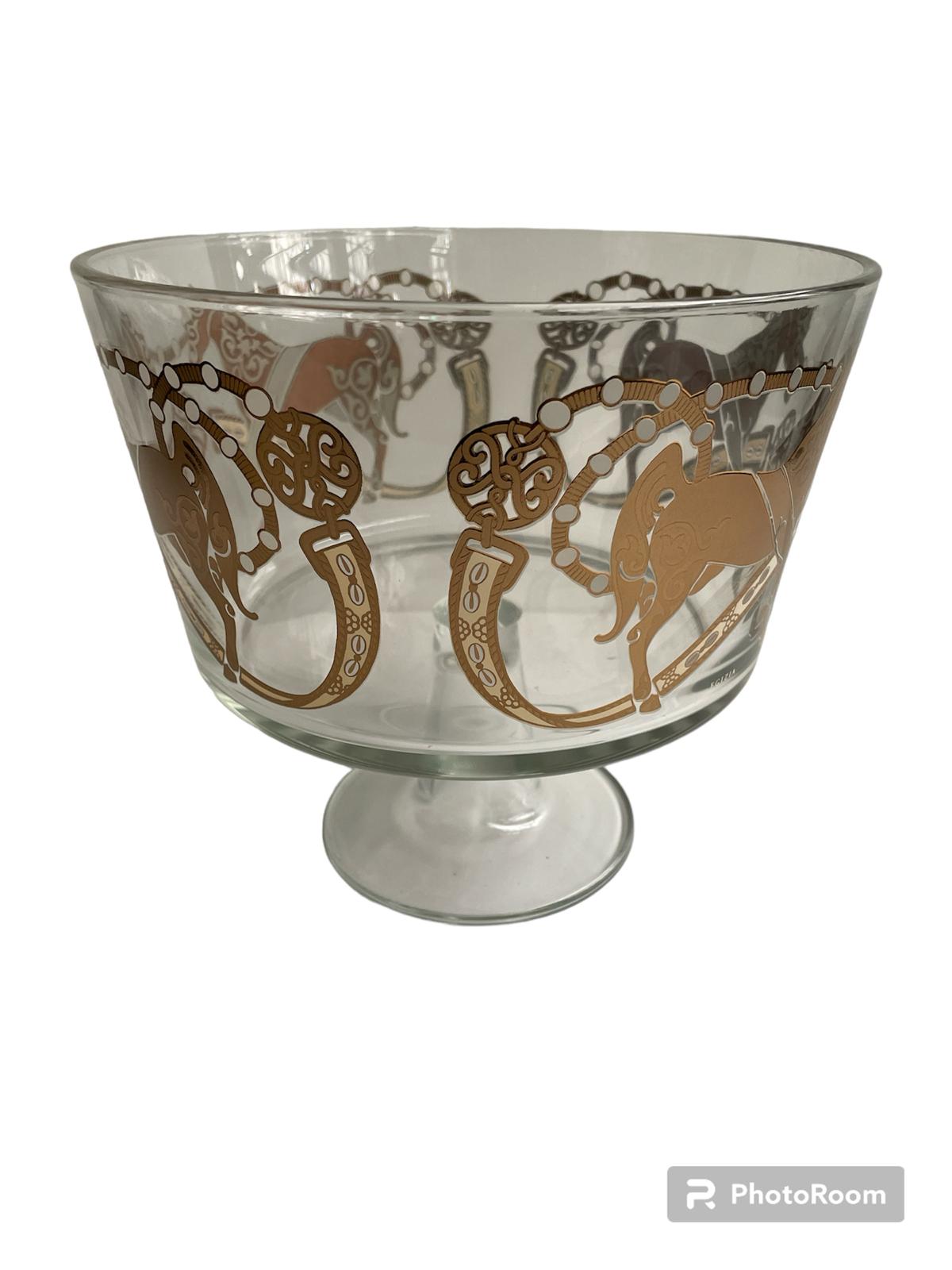 vaso porta frutta linea egizia filo d'oro